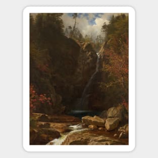 Glen Ellis Falls by Albert Bierstadt Magnet